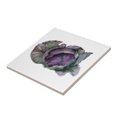 Azulejo de cerámica con acuarela de lombarda タイル (側面)