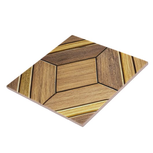 Azulejo de cerámica, diseño de madera  タイル (側面)