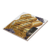 Azulejo de cerâmica | Salmo 23 タイル (側面)