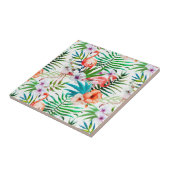 Azulejo elegant and modern tropic pattern タイル (側面)