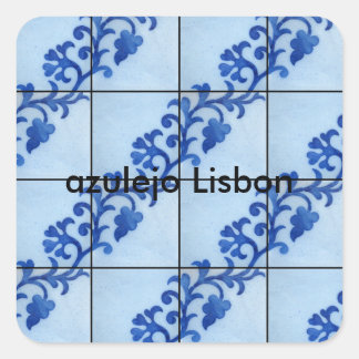 azulejo Lisbon スクエアシール