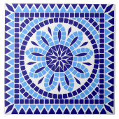 Azulejo Lisbon Patterned Talavera decorative タイル (正面)