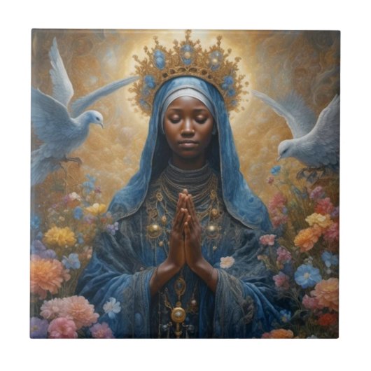 Azulejo Nossa Senhora Aparecida タイル (正面)