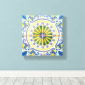 Azulejos キャンバスプリント (インサイチュ (ウッドフロア))