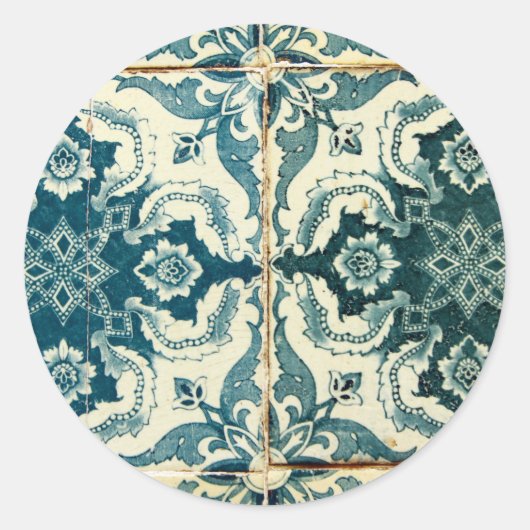 Azulejos ラウンドシール (正面)