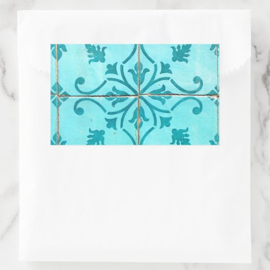 Azulejos 長方形シール (バッグ)