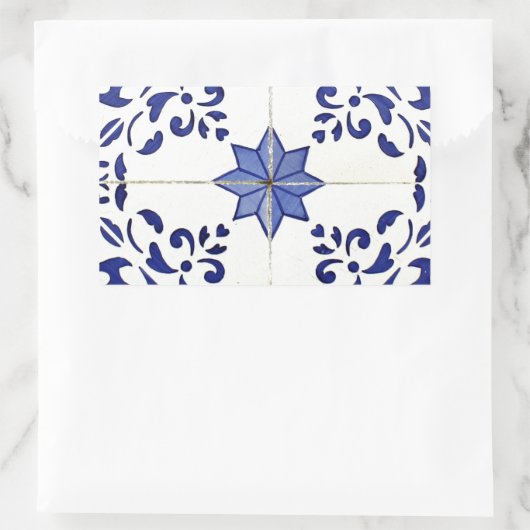 Azulejos 長方形シール (バッグ)