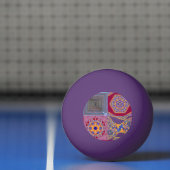 Azulejos CGツイスト付き幾何学的タイル 卓球ボール (ネット)