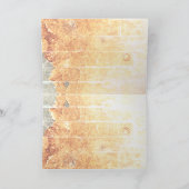 Azulejos Geometric Tiles with Bird of Peace カード (内部)