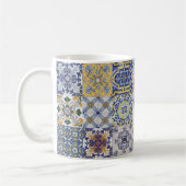 Azulejos patchwork コーヒーマグカップ (左)