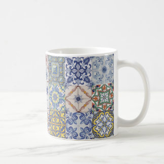 Azulejos patchwork コーヒーマグカップ