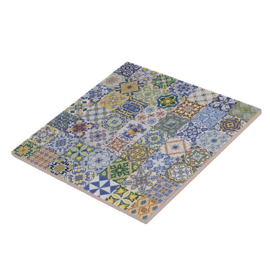 Azulejos Patchwork タイル (側面)