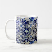 Azulejos, Portuguese Tiles コーヒーマグカップ (左)