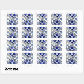 Azulejos, Portuguese Tiles スクエアシール (シート)