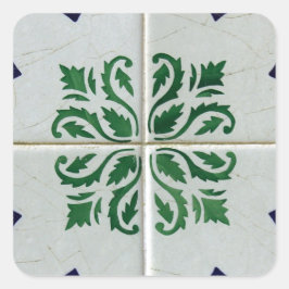 Azulejos, Portuguese Tiles スクエアシール