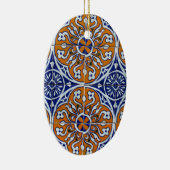 Azulejos, Portuguese Tiles セラミックオーナメント (右)