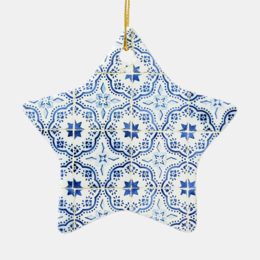 Azulejos, Portuguese Tiles セラミックオーナメント (正面)