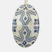 Azulejos, Portuguese Tiles セラミックオーナメント (左)