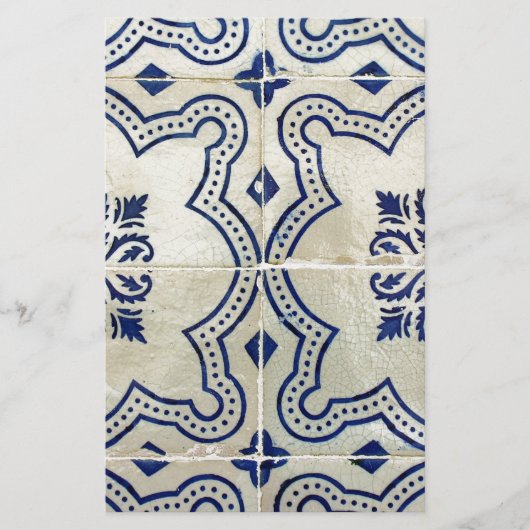 Azulejos, Portuguese Tiles 便箋 (正面)