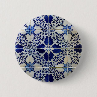 Azulejos, Portuguese Tiles 缶バッジ