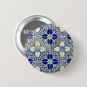 Azulejos, Portuguese Tiles 缶バッジ (正面&裏面)