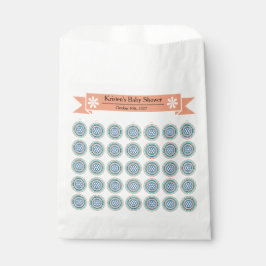 Azura Crest Modern Baby Shower Favor Bags フェイバーバッグ