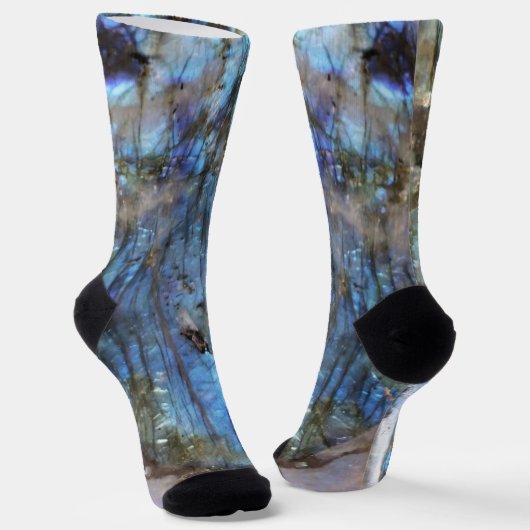 AzureとIridescence ソックス (傾斜あり)