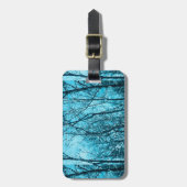 Azureのフォレスト ラゲッジタグ (正面縦)