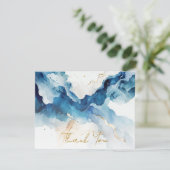 Azureの大理石の夢のガラ サンキューカード (スタンド正面)