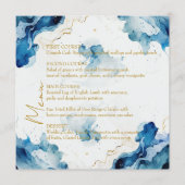 Azureの大理石の夢のガラ メニュー (正面)