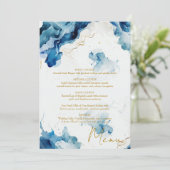 Azureの大理石の夢のガラ メニュー (スタンド正面)