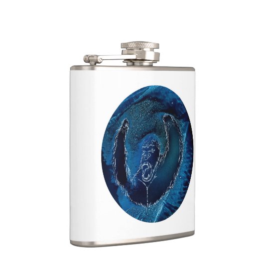 AzureのApe フラスク (右)