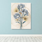 Azureエレガンス キャンバスプリント (インサイチュ (ウッドフロア))