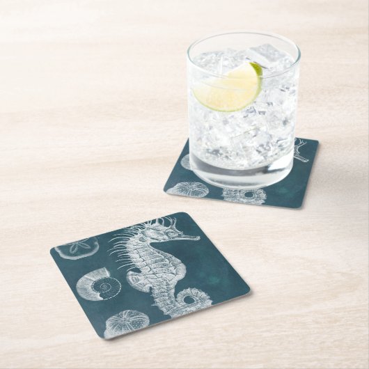 Azureシーホース勉強I スクエアペーパーコースター (インサイチュ)