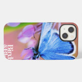 Azureバタフライ iPhoneケース (裏面横)