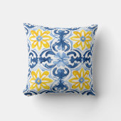 Azureパター地中海のン装飾用クッション クッション (正面)
