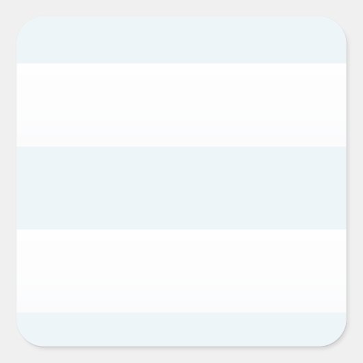 Azureビーチストライプ スクエアシール (正面)