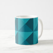 Azureピラミッド コーヒーマグカップ (正面右)
