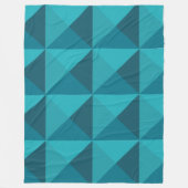 Azureピラミッド フリースブランケット (正面)