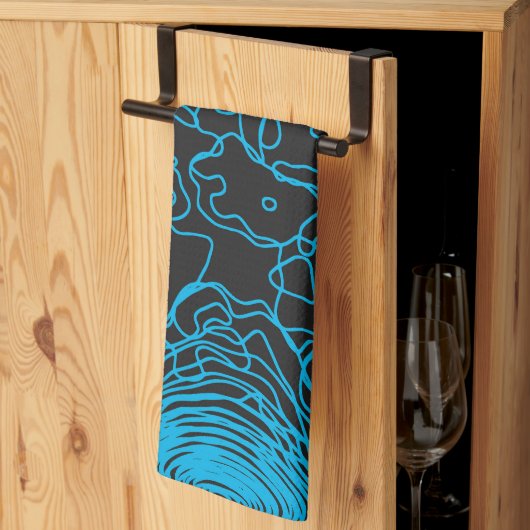 Azureヤーンキッチンタオル キッチンタオル (三つ折り)