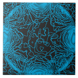 Azureヤーンセラミックタイル タイル