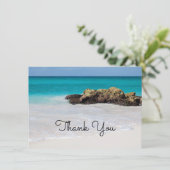 Azure海サンディビーチ写真ありがとう サンキューカード (スタンド正面)