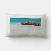Azure海サンディビーチ写真 ランバークッション (裏面)