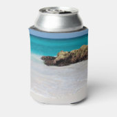 Azure海サンディビーチ写真 缶クーラー (缶裏面)