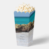 Azure海サンディビーチ結婚写真 フェイバーボックス (はじけた状態)