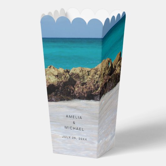 Azure海サンディビーチ結婚写真 フェイバーボックス (正面)