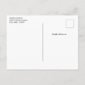 Azure海サンディビーチ結婚写真 案内ポストカード (裏面)