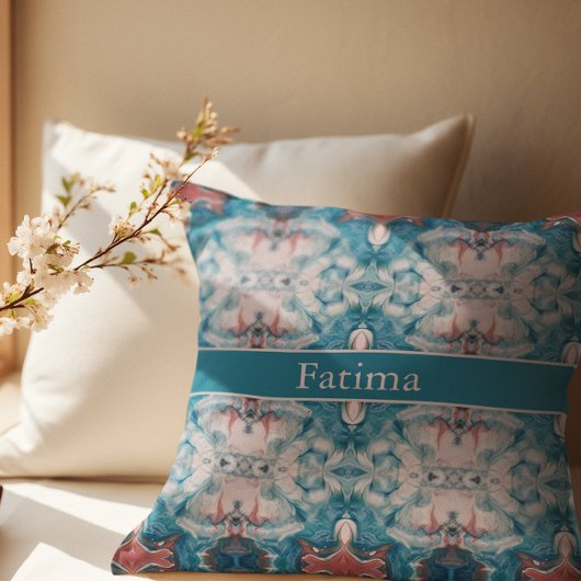 Azure開花、カスタム クッション