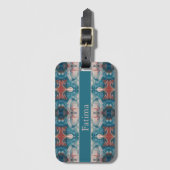 Azure開花、カスタム ラゲッジタグ (正面縦)