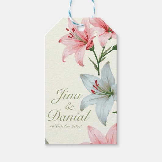 Azure開花 ギフトタグ (正面)